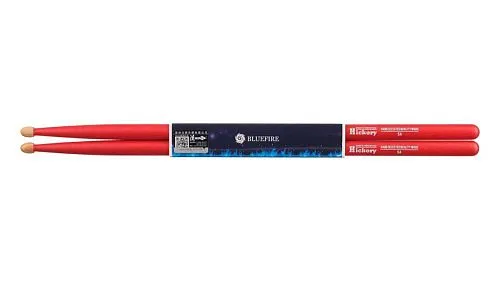 HUN 10104003 Colored Series Bluefire 5A Red Барабанные палочки, красные.