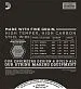 D'Addario ECB81-5 Chromes (45-132) Комплект струн с плоской оплеткой для 5-струнной бас-гитары.-1